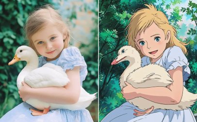 AI Photo to Ghibli