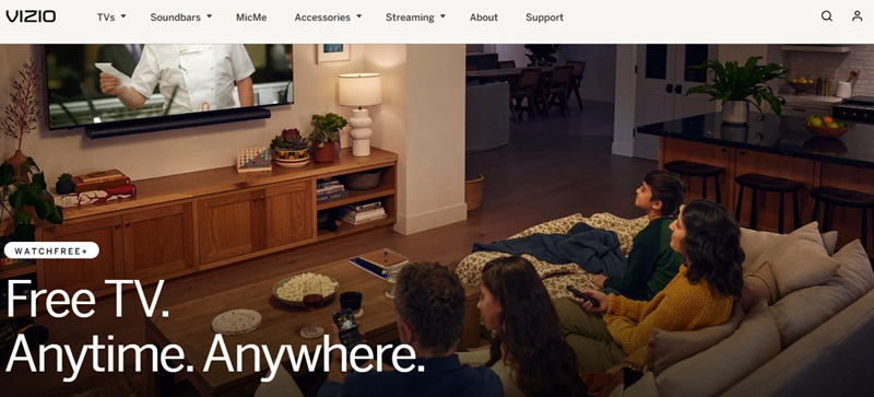 vizio main interface