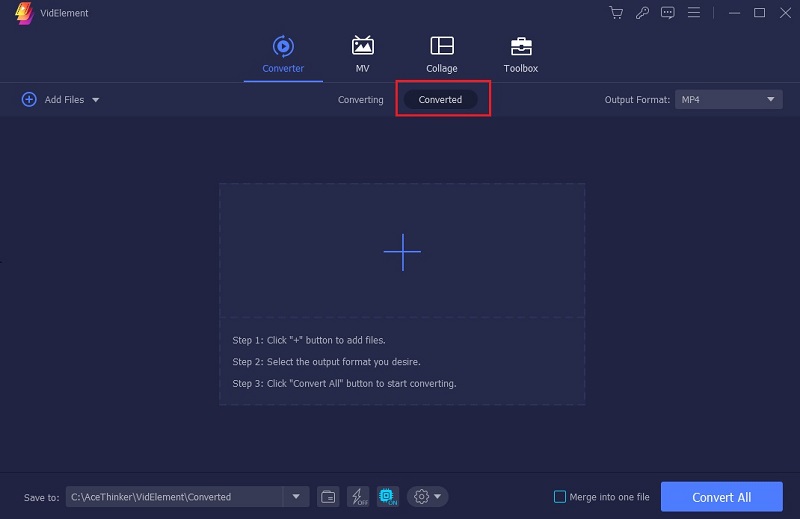 videlement converted files