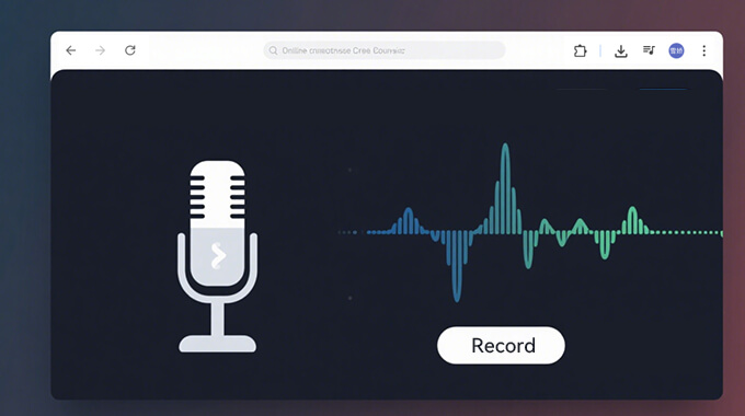 record directly in your browser