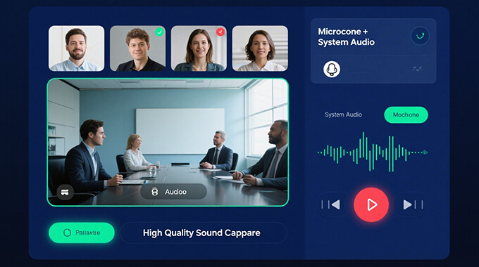 record system sound and microphone